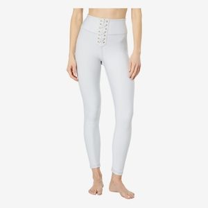 Weworewhat lace up leggings grey medium